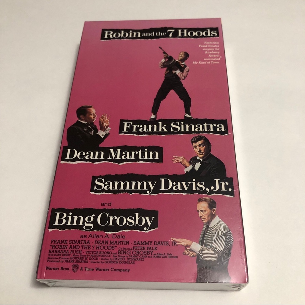 Robin and the 7 Hoods VHS Movie Frank Sinatra Dean Martin Sammy Davis Jr Vintage